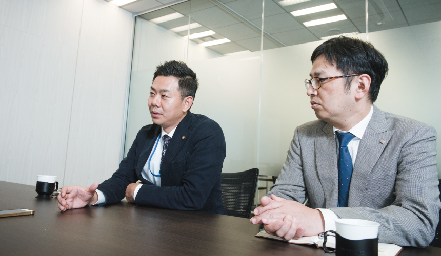 株式会社ネクシィーズグループ インタビュー風景